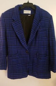 Houndstooth blazer